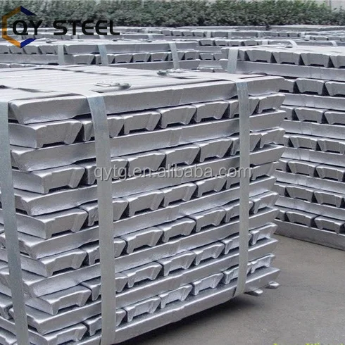 high quality aluminum ingots for  transportation a7 a8 adc12 a00 aluminum ingots