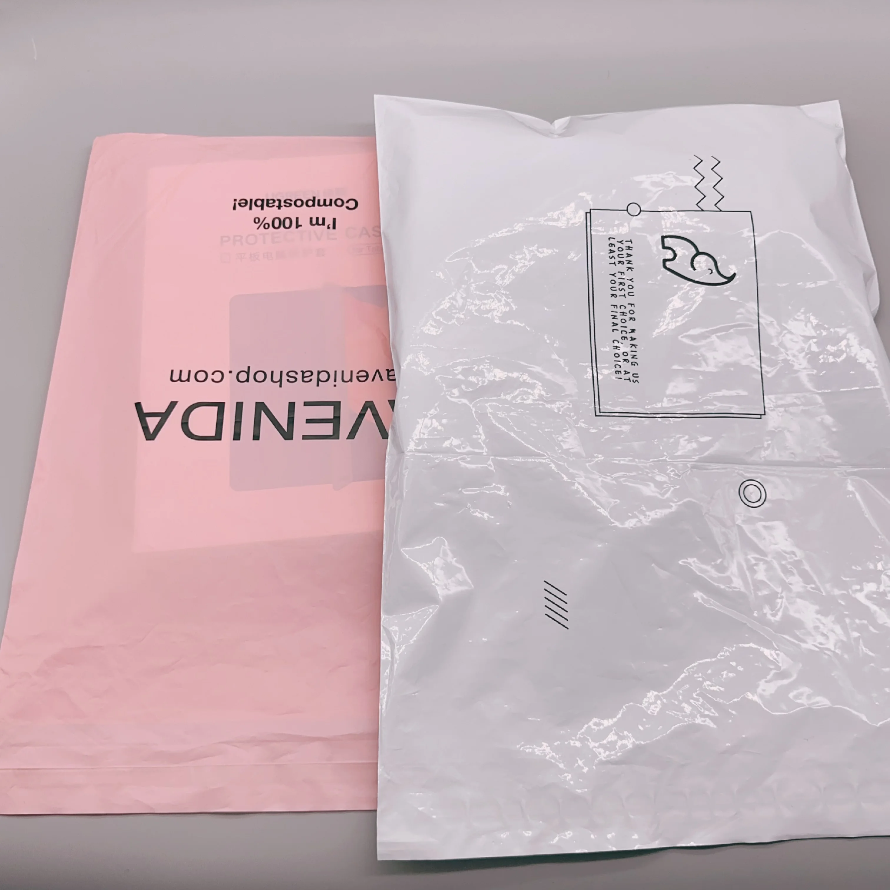 Wholesale Biodegradable Custom Shipping Bag Logo Poly Mailers for