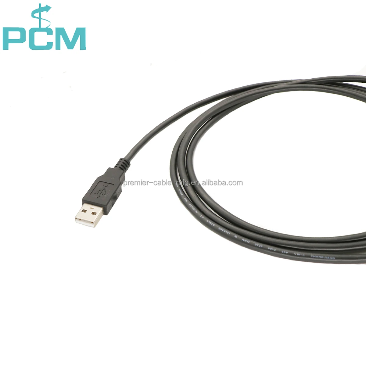 IP67 Panel Mount USB Male to Female Extension Cable details