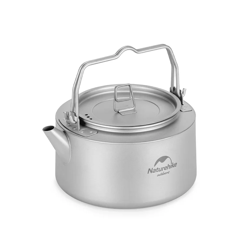 Naturehike New Stainless Steel Cookware Set 3-in-1 Camping Nesting