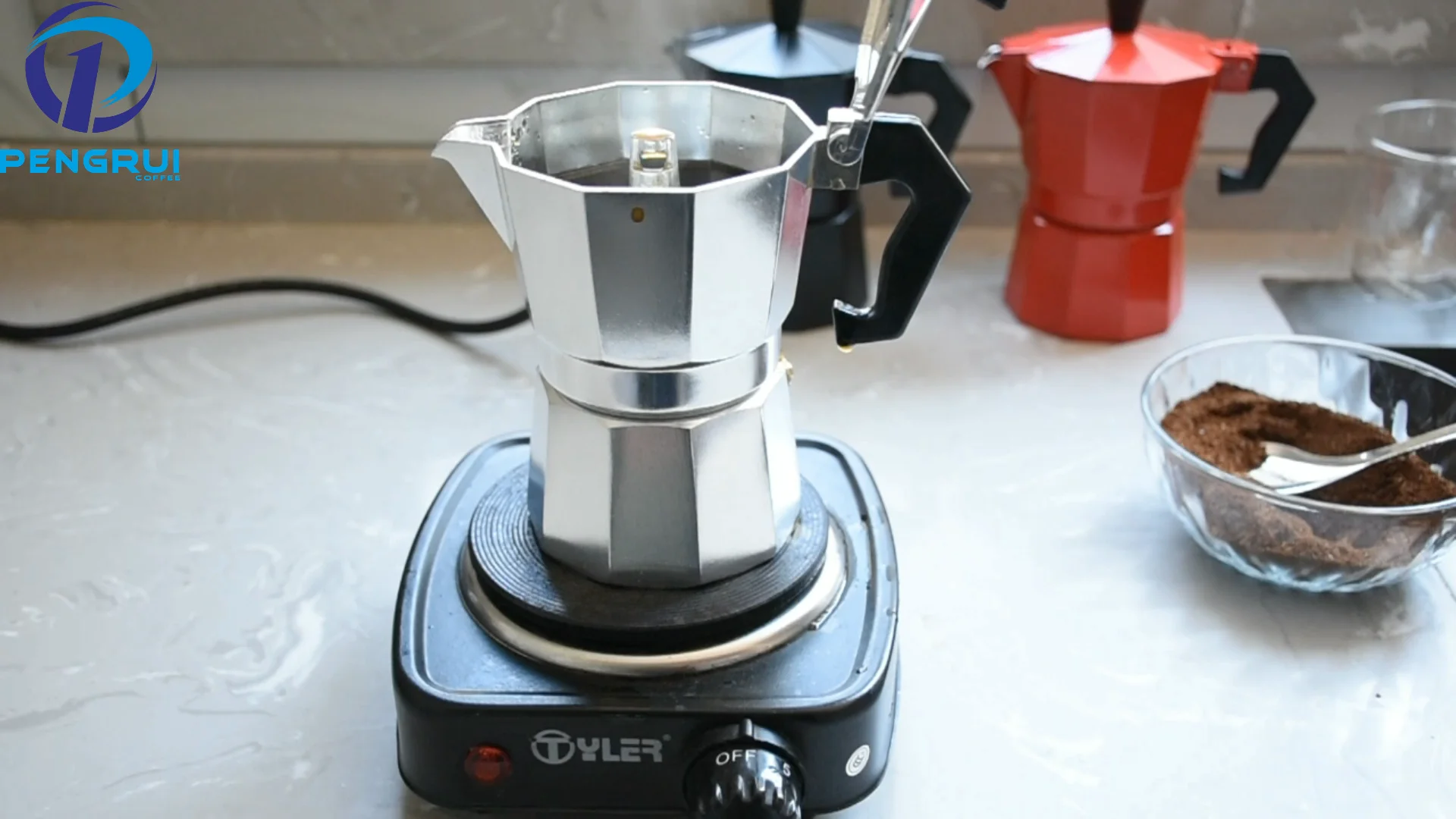 1/2/3/6/9/12cup Italian Coffee Machine Expresso Coffee Maker Prices Gas Coffee Maker Buy