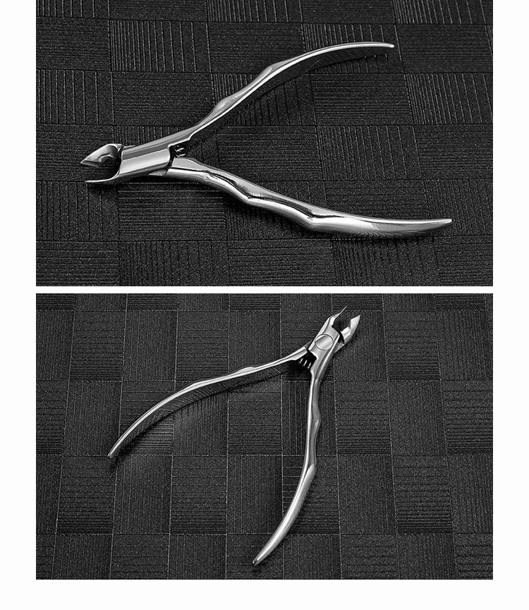 Top Quality In Stock Professional Full Jaw Cuticle Cuticle Nipper Stainless Steel Nail Cuticle Nipper Nail Nipper Cushion Grip