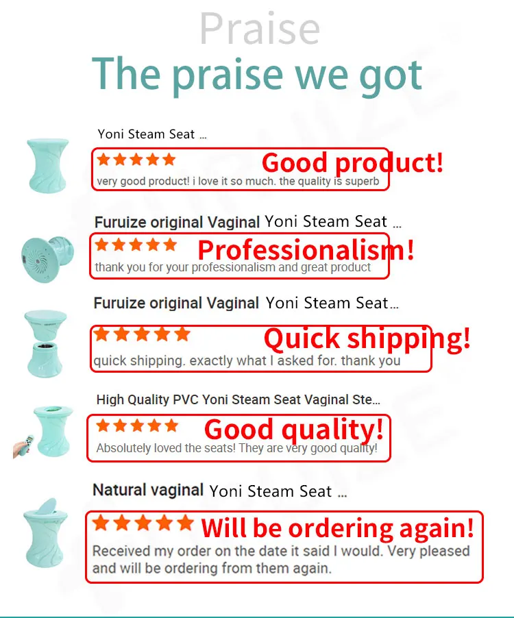 Furuize V Steam Electric Steamer Yoni Steam Seat Wholesale Vaginal