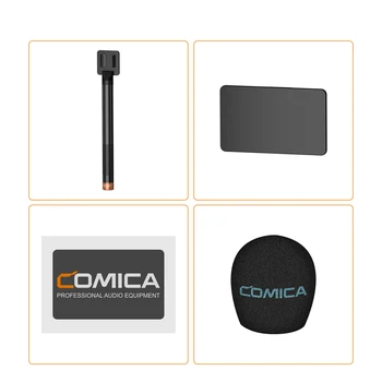COMICA HR-WM Interview Microphone Handheld Adapter for Wireless Microphone Suitable for News Report TV Interview Live Streaming detail image