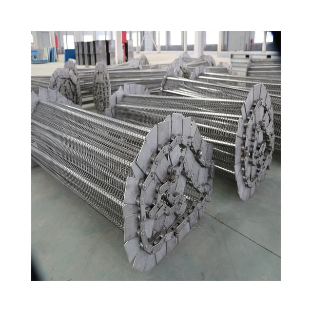 New Stainless Steel Wire Mesh Conveyor Belt for Food Chocolate Enrober for Food Beverage Retail and Mining Industries 5