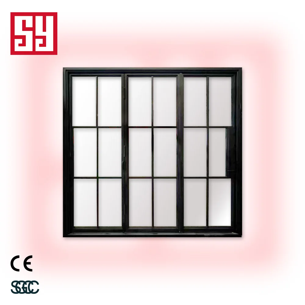 French Style Bi-Fold Iron Interior Entry Door Foldable Windproof Finish CE Certified Double Glass Steel Material 5 Year Warranty