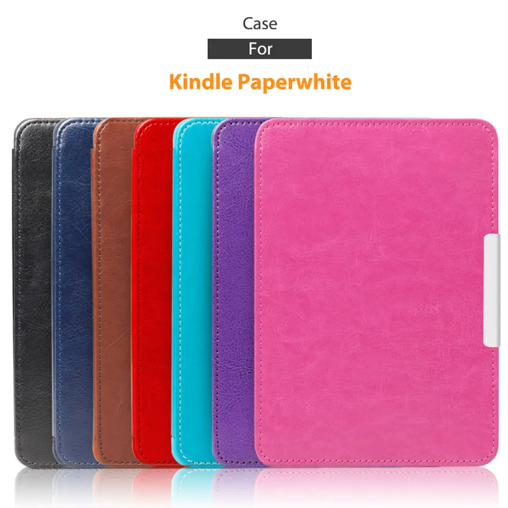 Pu E-Reader Cover for Kindle Paperwhite 11 Generation E Books Case Smart Protective Design Colored Drawing Wholesale Custom Wholesale OEM/ODM/Private Label