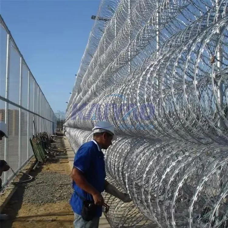 Reinforced Razor Wire Rope: Secure Isolation Fence for Outdoor Pasture Protection, Guarding the Safety Boundaries of Livestock