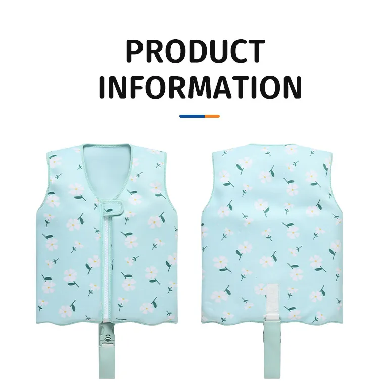 product supplier kids neoprene swim floating vest epe foam child baby life jacket toddler aid lifejacket for children-15