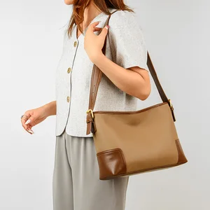 Minissimi Ready to Ship Fashion Solid Vintage Schoudertas Pu Winter High Quality Trendy Women's Shoulder Bags Purse for Women