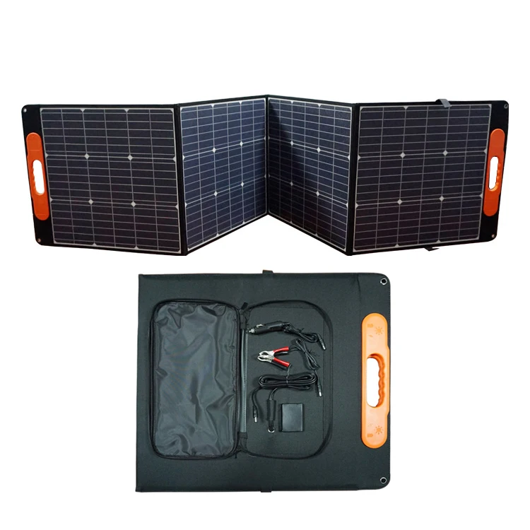 factory-camping-outdoor-110w-200w-400w-solar-panel-folding-plate-mono