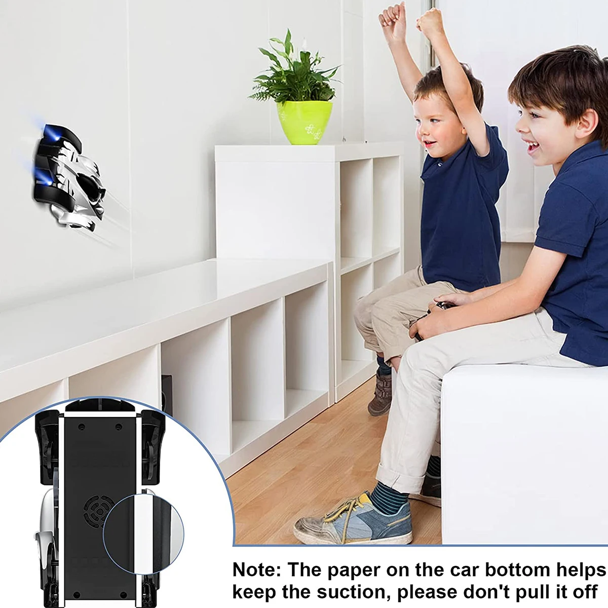 Climbing Wall Rc Car Dual Mode 360 Degrees Rotating Rc Stunt Cars With Headlight Rechargeable