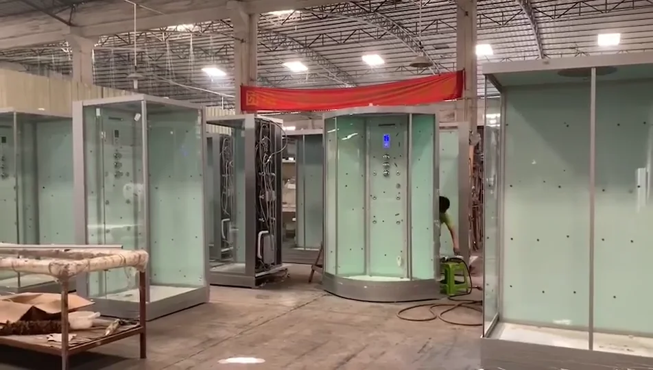 Infrared Sauna And Steam Shower Combine Room,Indoor Luxury Bathroom