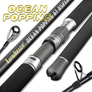 CHEERY Lurekiller FUJI Parts Deep Sea Popping Fishing Boat Rod Straight Butt High Carbon Tuna GT Trolling Fishing Rod – Trolling Lure – view 3