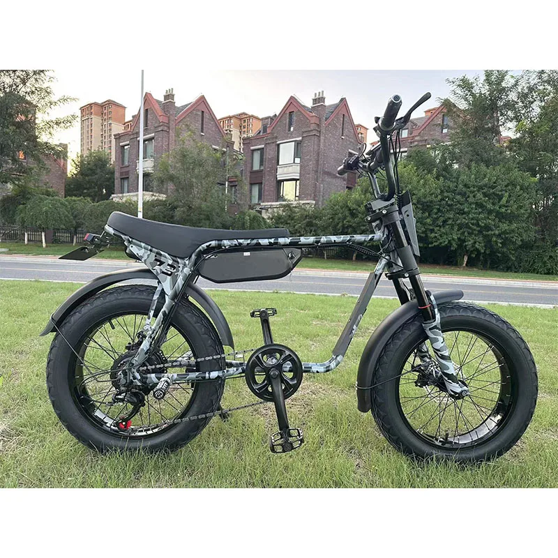 自転車SIA FEI Super73 Z Miami Z1 ZX Electric Fat E-Tire Bike - 250w+ Power