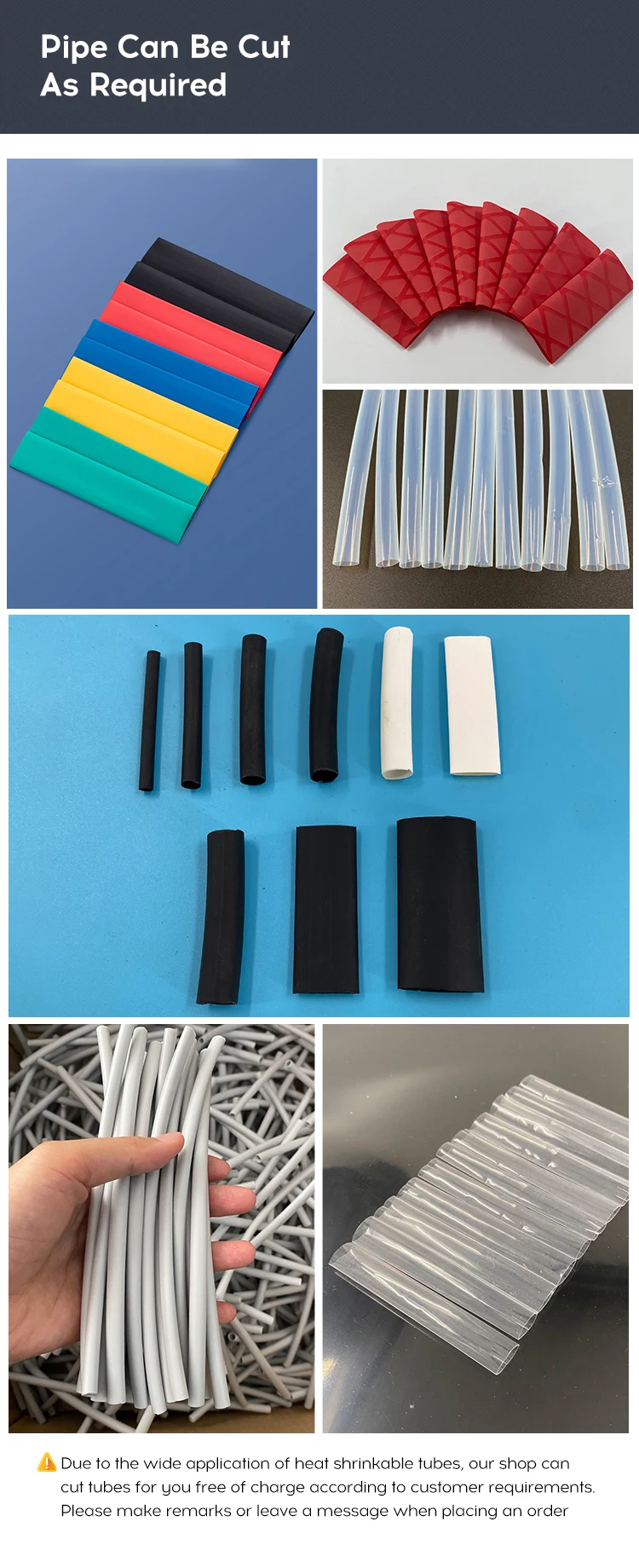 High Temperature Heat Shrinkable Identification Marker Sleeves Wire ...