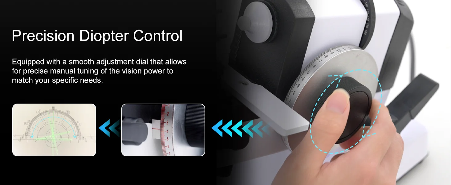 Top Quality Manual Lensmeter GJD-1 Lensmeter Optical Instruments Lensometer for Optical Shop