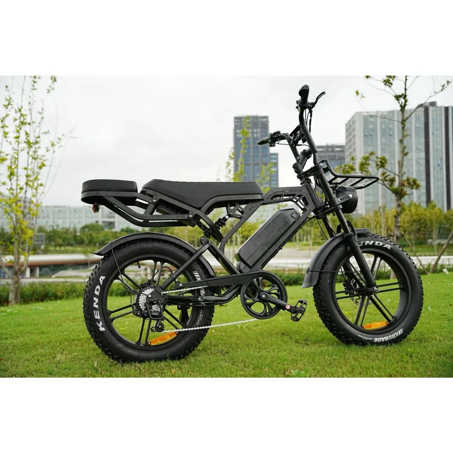 Vélo électrique tout-terrain durable Zerogo Fatboy Ebike Fatbike V20 Fatbike Eu Fat Tire Ebike avec livraison gratuite