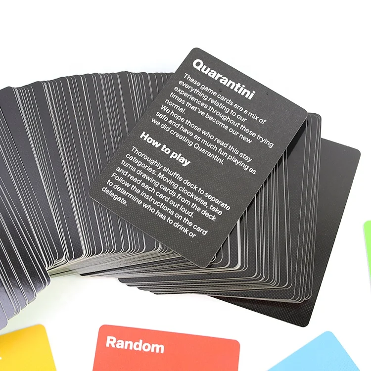 Manufacturer Custom Printing Fun Music Game Card Melody Pop Music Trivia Card Game