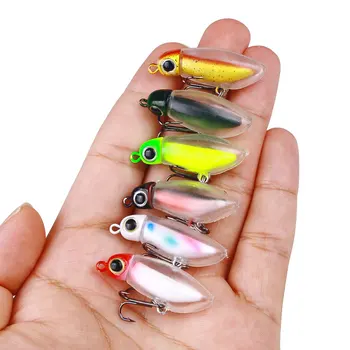 Wholesale Lizard Lure 4cm 2.5g Top Water Floating Artificial Bionic Fishing Lures 1.77 Inch Soft Shell Insect Fishing Baits – Soft Lure – view 2