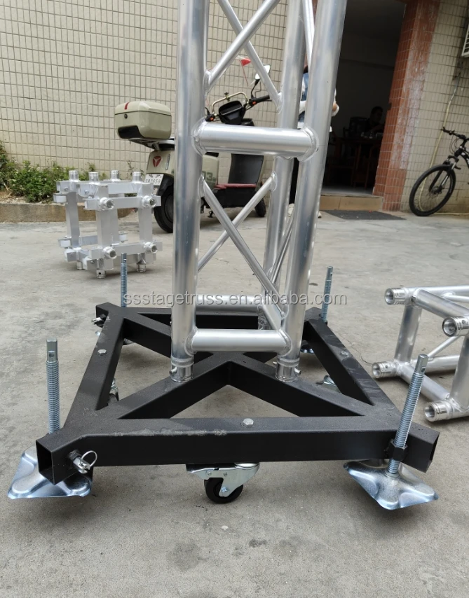 product iron base truss base plate for truss structure-8