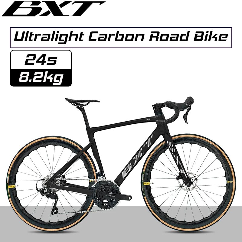 BXT Road Bike - Complete Carbon Road Bike with 24 Speed