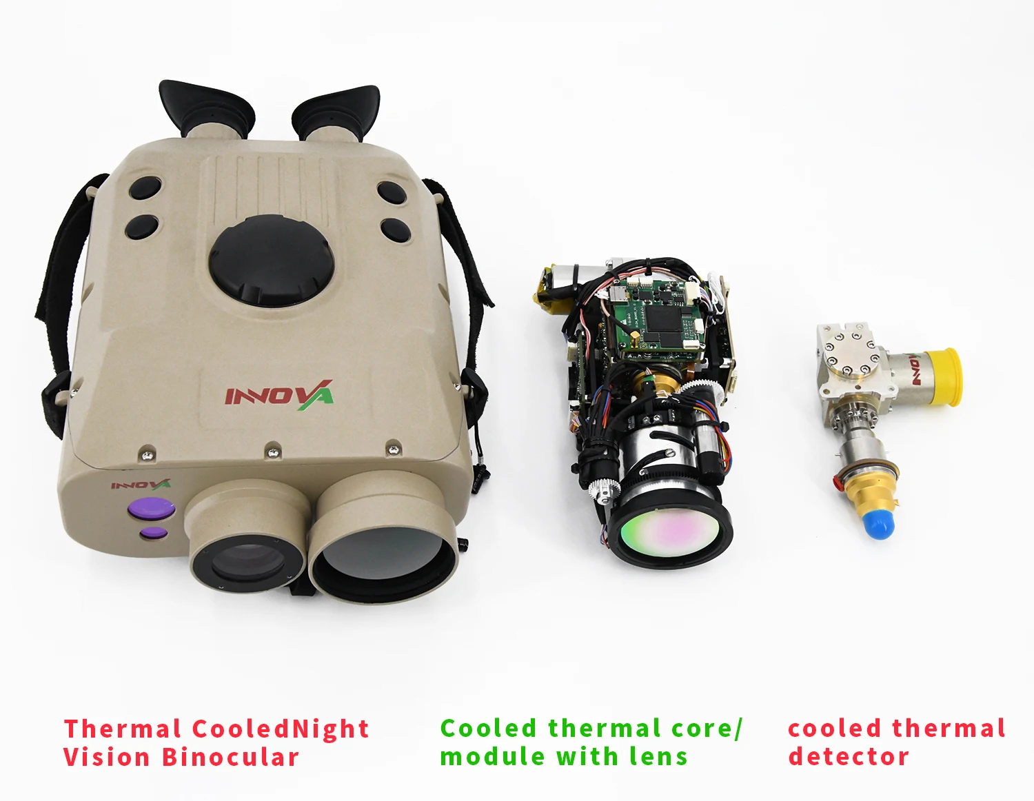 Long Range Cooled Mwir Sensor Thermal Imaging Sensor Binoculars
