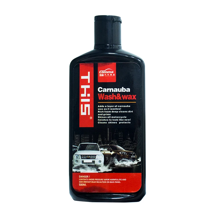 COMMA OEM/ODM 450ML Customize Autowasche Carwash Araba Yikama  Automatic Auto Interior Exterior Leaning Car Wash