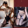 Body nero, fascia per capelli, anello per il collo, braccialetto, modello coordinato st