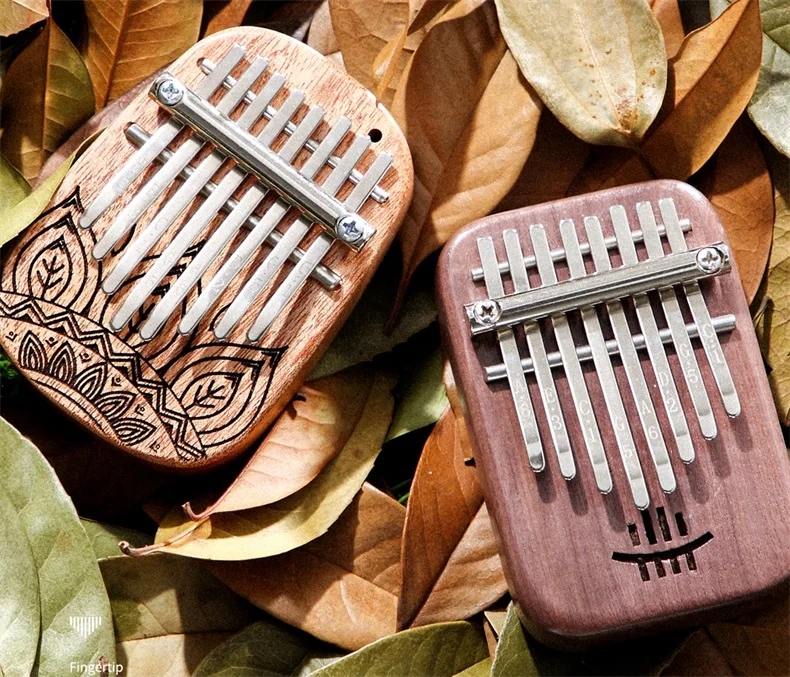 Factory Wholesale Mini Kalimba 8 Key Pocket Kalimba