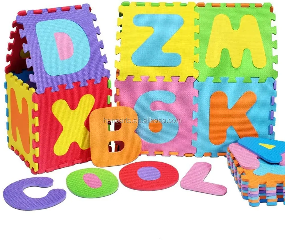 large foam alphabet puzzle mat