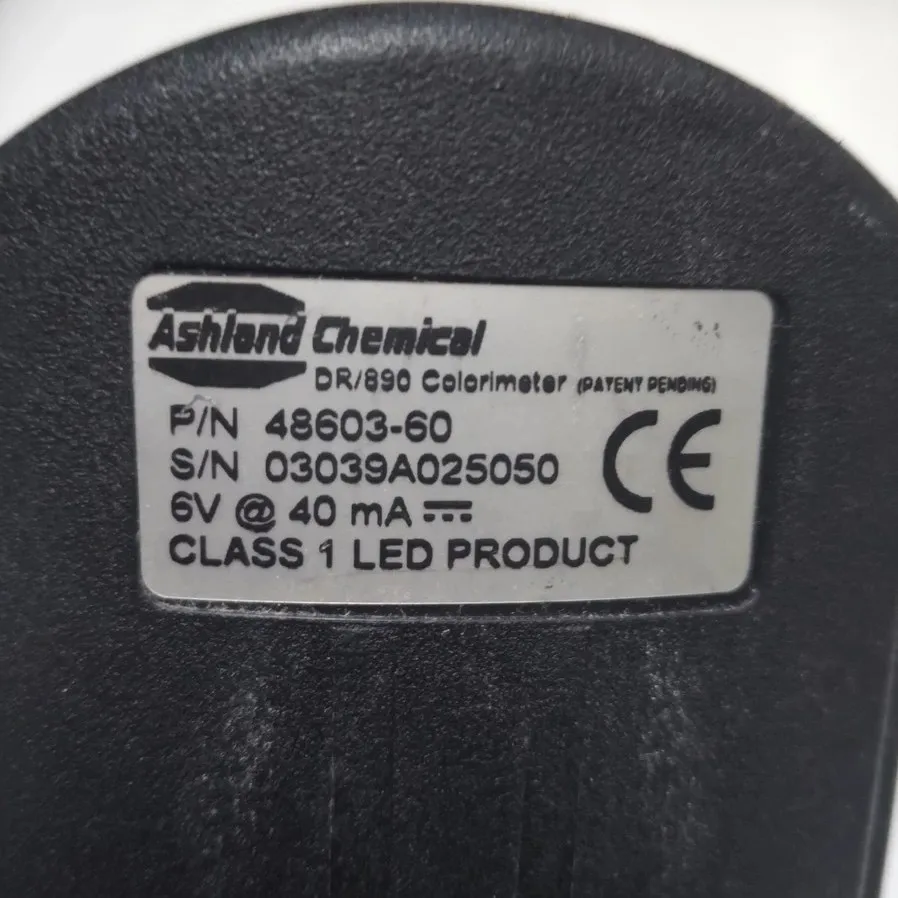 Used Hach Dr890 Portable Visible Spectrophotometer Secondhand Dr/890