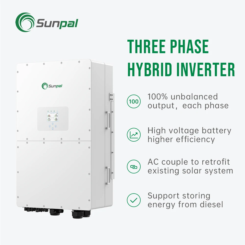 Sunpal Solar Energy System Off Grid Complete 3KW 5Kw 10Kw 15Kw 30Kw Hybrid Photovoltaic Solar Power System for Building Home
