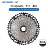 Silver-Black : 10 Speed 46T