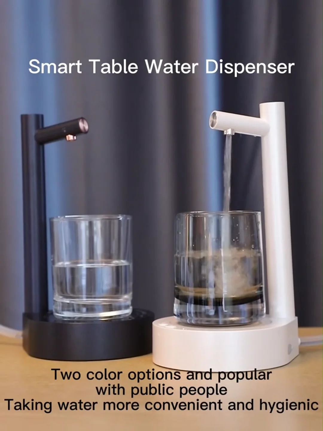 Automatic Desk Portable Desktop Office Mini Smart Water Bottle Pump Dispenser Universal Usb