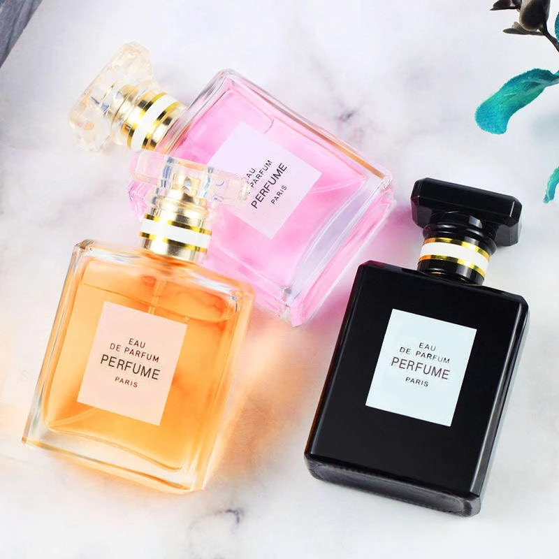 30ml 50ml Transparent clear Black Perfume Bottles Empty Glass Mist Spray Bottles Dispenser Atomizer/