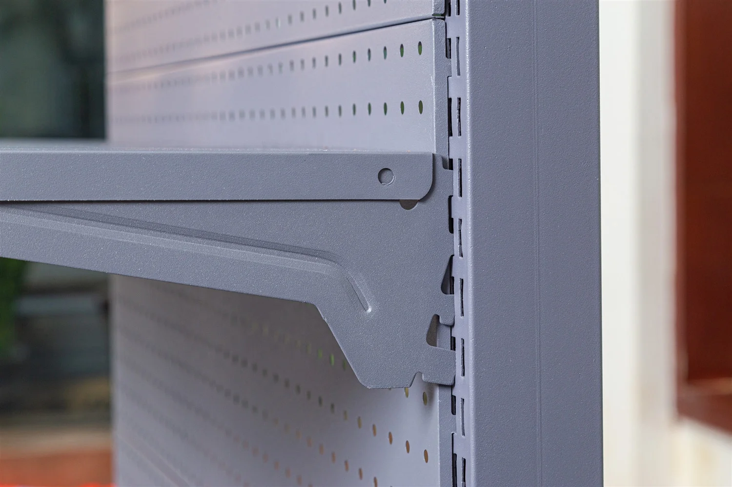 Дизайнерские концевые стойки полки для продуктов магазинов выставочные стеллажи супермаркетов холоднокатаные стальные легкие односторонние допустимы 1