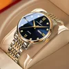 6 blue silver gold