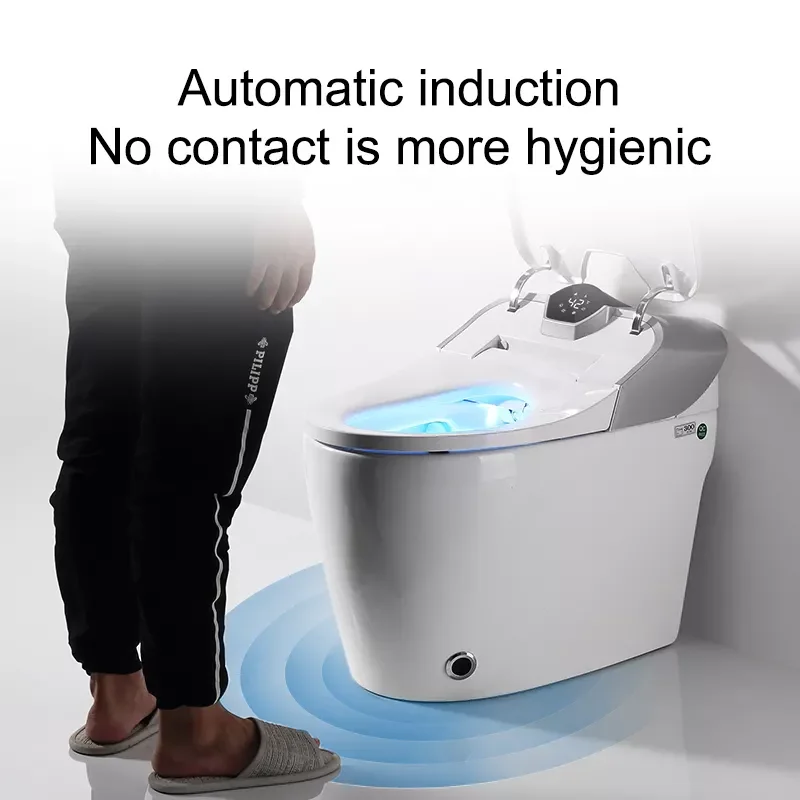 Sensor Butt Washer Smart Japanese Automatic Bidet Concealed Water Closet New Design Remote Control Auto Flush Toilet