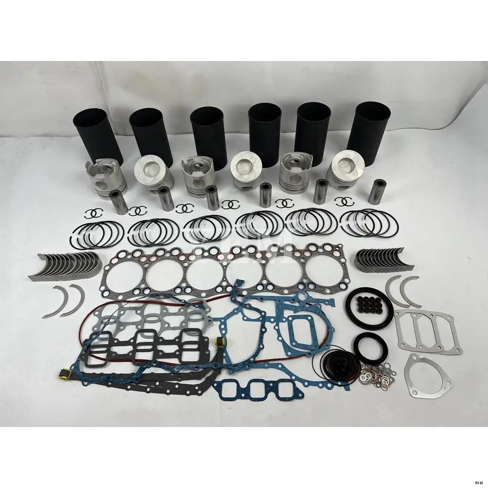 China Wholesale Rebuild Kit With Bearings Piston Ring Liner Cylinder Gaskets Bearings Piston For Hino M10C Engine