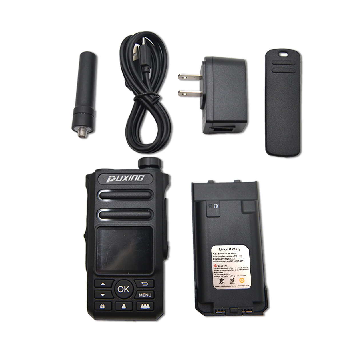 Puxing Android 4G PoC Radio Zello Real Ptt Gps Walkie Talkie 100 km Range