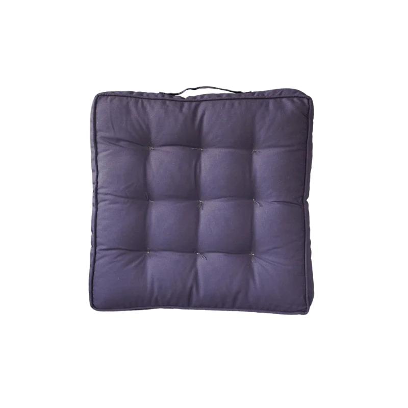 Thai Kapok Box Cushion With Different Colors Pillow Case Wholesale Best