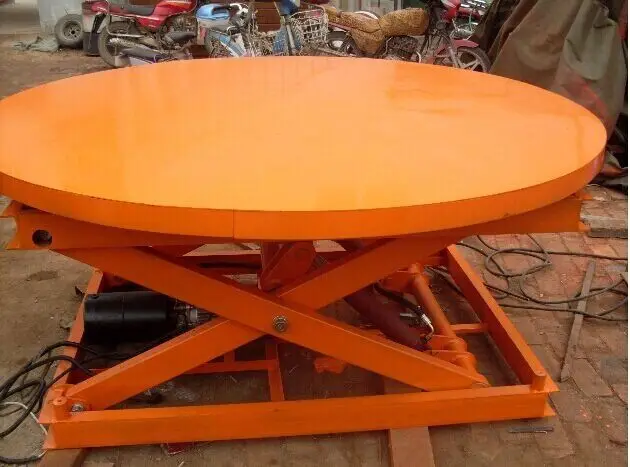 Fully Customized Fixed Tape Rational Scaffolding Scissor Hydraulic Stage Lift Concert Stage Rotating Table Lift