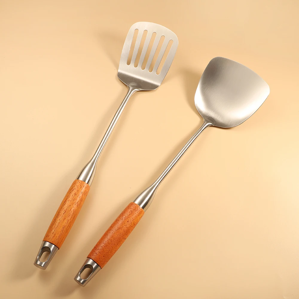 New Product Modern Home Cooking Kit Wok Spatula Utensils Kitchen Set