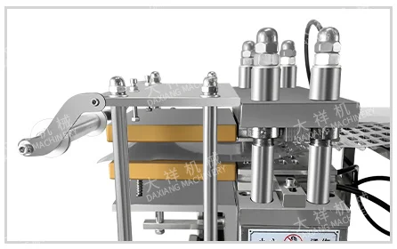 DPP-160 China Manufacturer Widely Use Custom Electric Food Chewing Gum Blister Packing Machine details