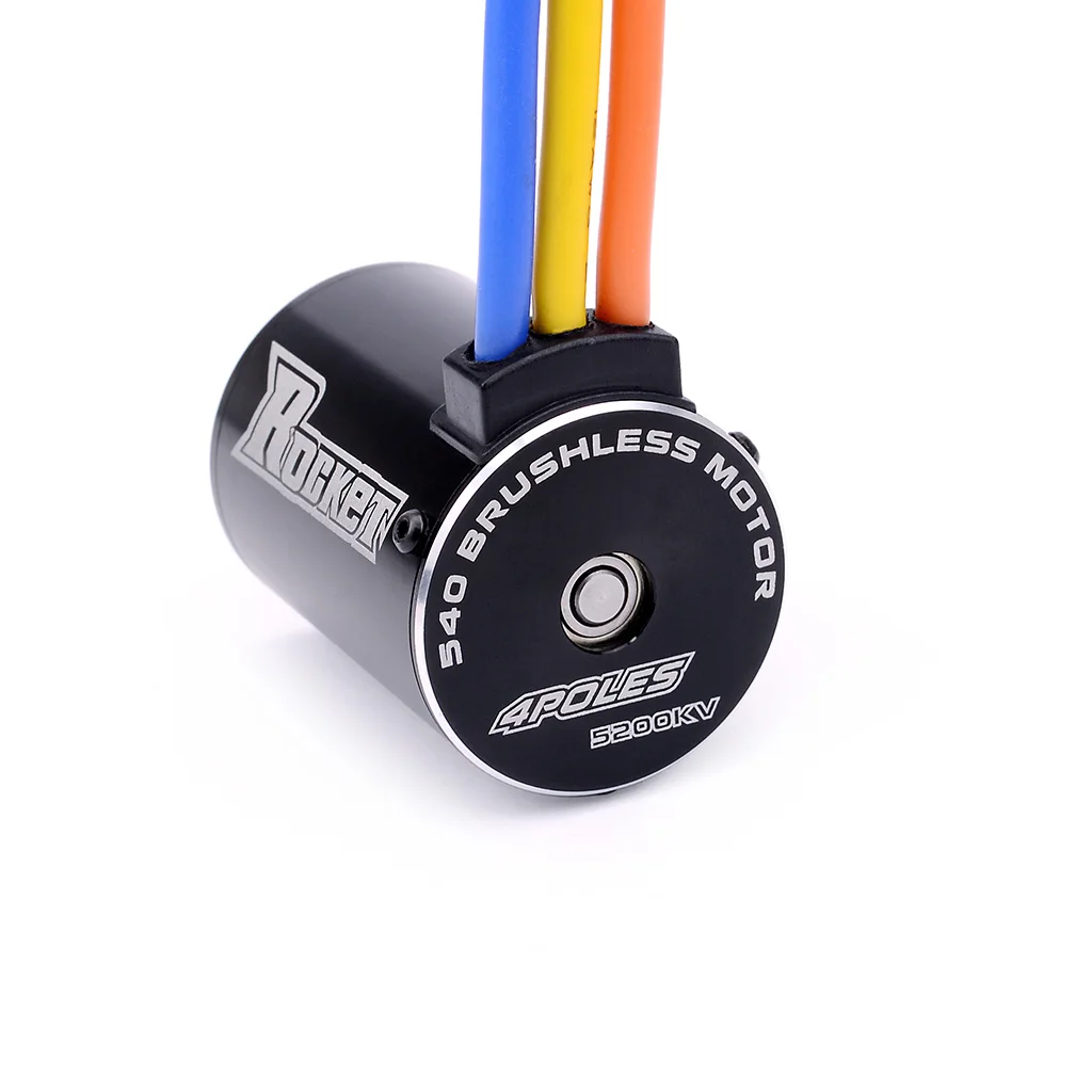 ロケット1-10スケール4極540センサーレス4300 KV RCブラシレス