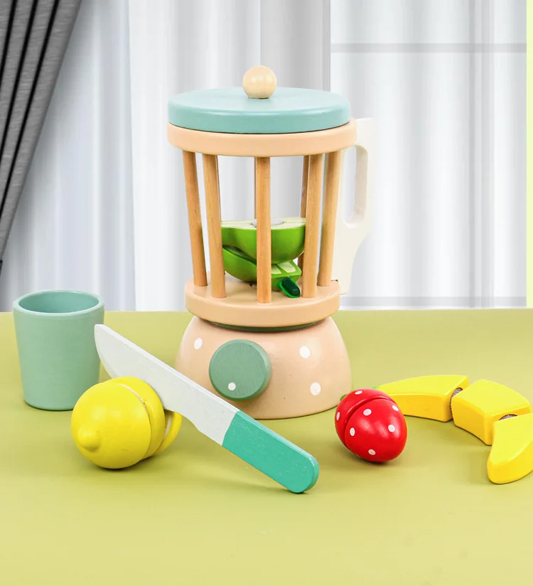 Commiki Kitchen Appliances Toy Miniature Kitchen Set Fruit And