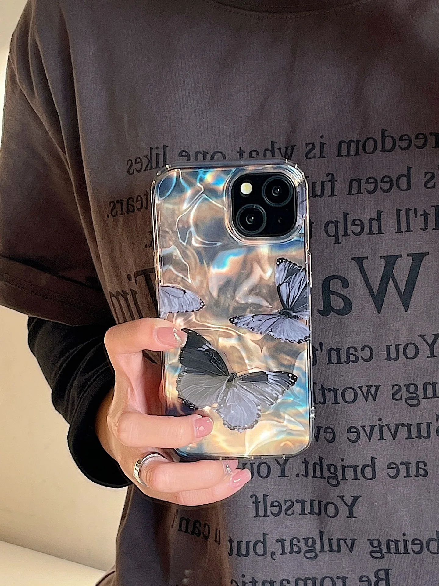 12 Pro Clear Butterfly Phone Case Iphone 11 Pink Walmart Iphone 11