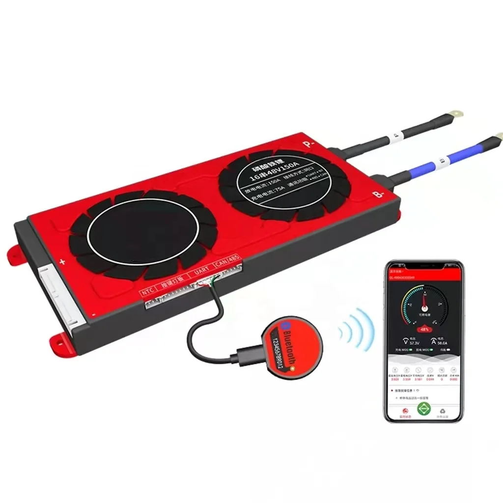 Daly BMS 12V-72V, 30A-500A, 4S-24S, Smart Battery Management