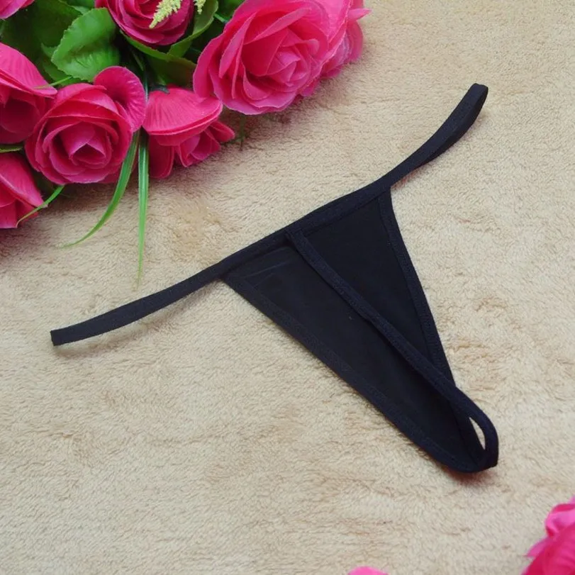 Factory Sales Solid T Back Micro Modal Underwear Women Sexy G-String Women Panties Sexy Underwear for Lady Thong Panties Women